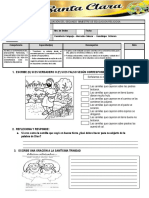 Evaluación Del Segundo Bimestre de Educación Religiosa