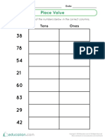 Place Value PDF