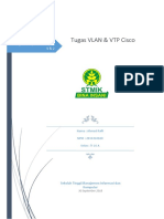 Tugas VLAN & VTP Cisco: Jaringan Komputer Terapan 1 & 2