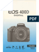 Canon EOS 400D Manuale