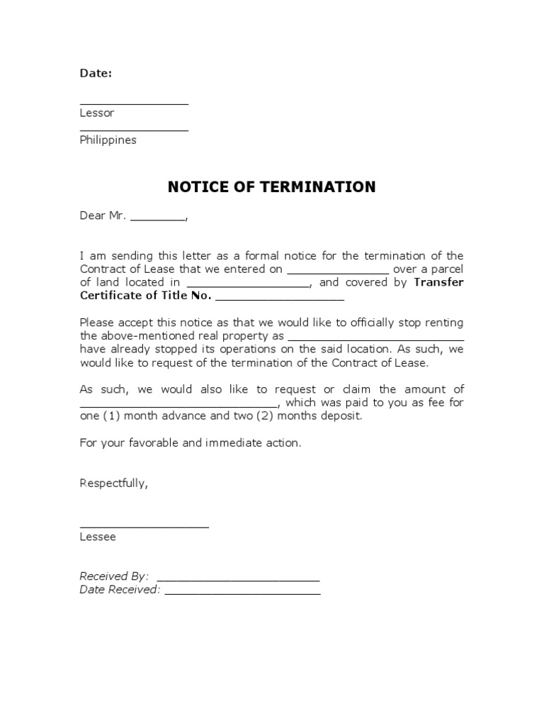 Navigating Lease Termination: Tips for Smooth Endings