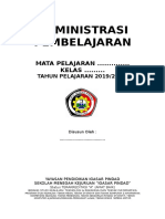 Cover Adm Pembelajaran