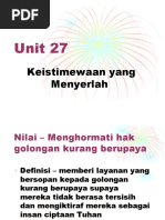 Menghormati Hak Golongan Kurang