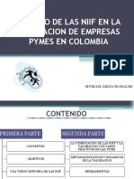 Impacto de Las Niif en La Valoracion de Empresas Pymes en Colombia