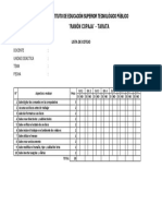 Lista de Cotejo