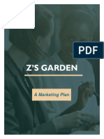 Z'S Garden: A Marketing Plan