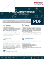 Programas Virtuais de Formacao - Políticas de Avaliacao