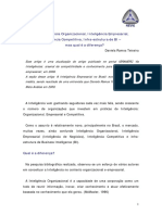 Inteligência Organizacional, Inteligência Empresarial, Inteligência Competitiva, Infraestrutura de BI - Mas Qual É A Diferença