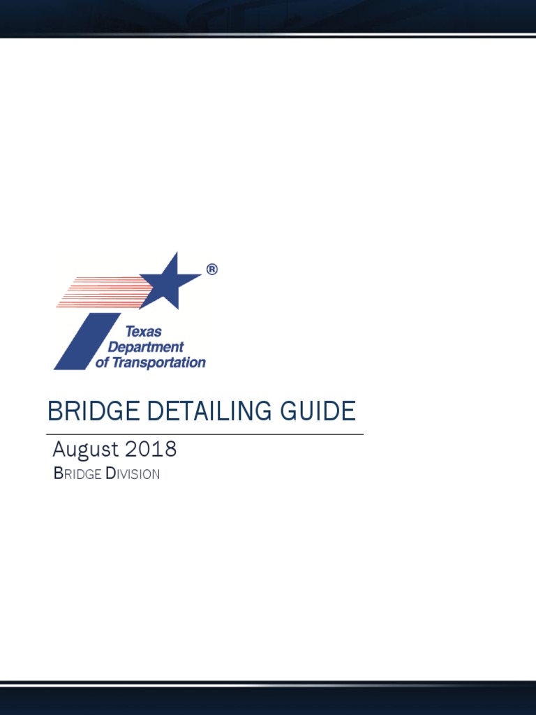 Bridge Detailing Guide PDF Structural Steel Deep Foundation