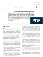 Muscle Sparing Thoracotomy