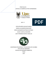 Informe Materialización de Cuadricula (Topografía)