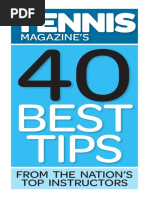 Tennis Magazines 40 Best Tips