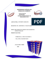 Pre dimensionamiento de elementos estructurales en edificación