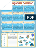 Ein Aufregender Sommer Arbeitsblatter Bildbeschreibungen Bildworterbucher - 27432