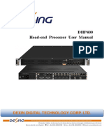 DHP400 Head-End Processor User Manual 2018.10.19