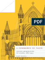 Commerce of Taste - Church Architecture in Canada, 1867-1914