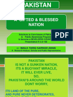 Pakistan A Blessed Nation