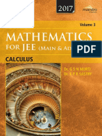 Wiley S Mathematics For IIT JEE Main and Advanced Calculus Vol 3 Maestro Series Dr. G S N Murti Dr. K P R Sastry