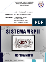 MRP II: Sistema de planificación de recursos de producción