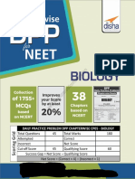 Chapter-Wise DPP Sheets For Bio - Disha Experts PDF