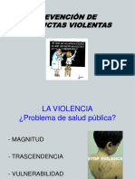 PREVENCION DE CONDUCTAS VIOLENTAS 