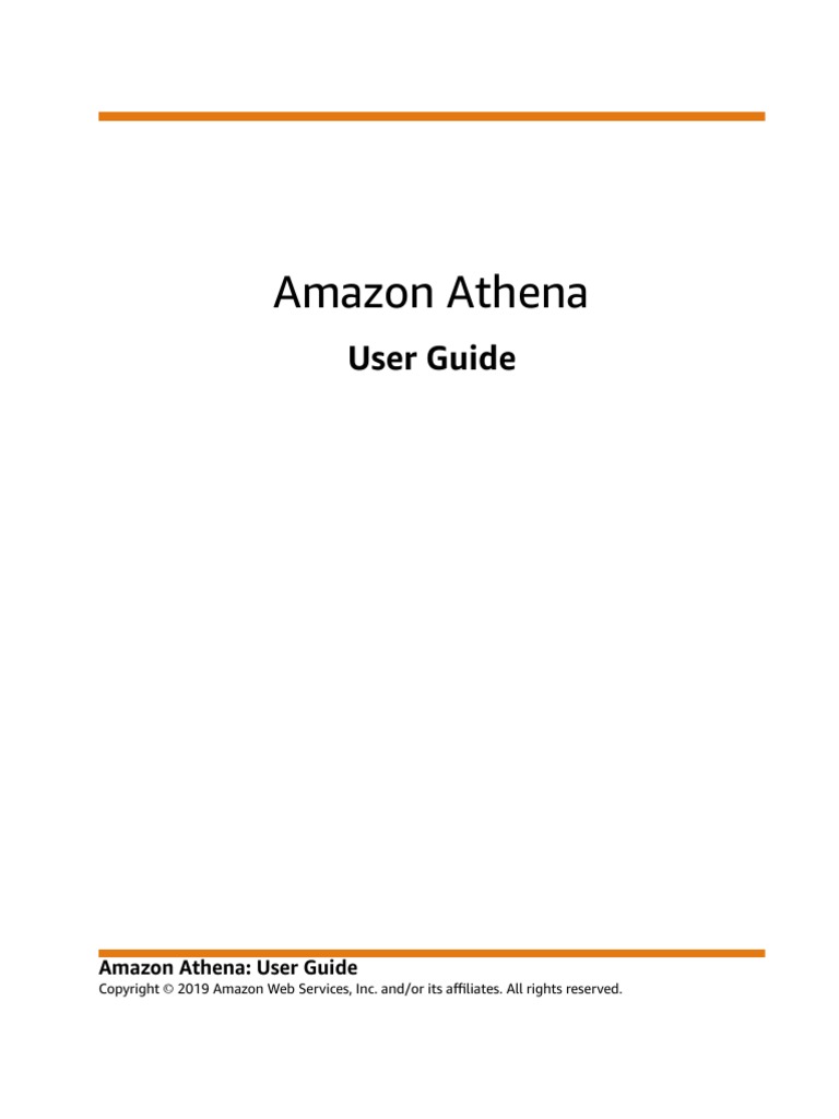 Athena Ug | PDF | Databases | Array Data Structure