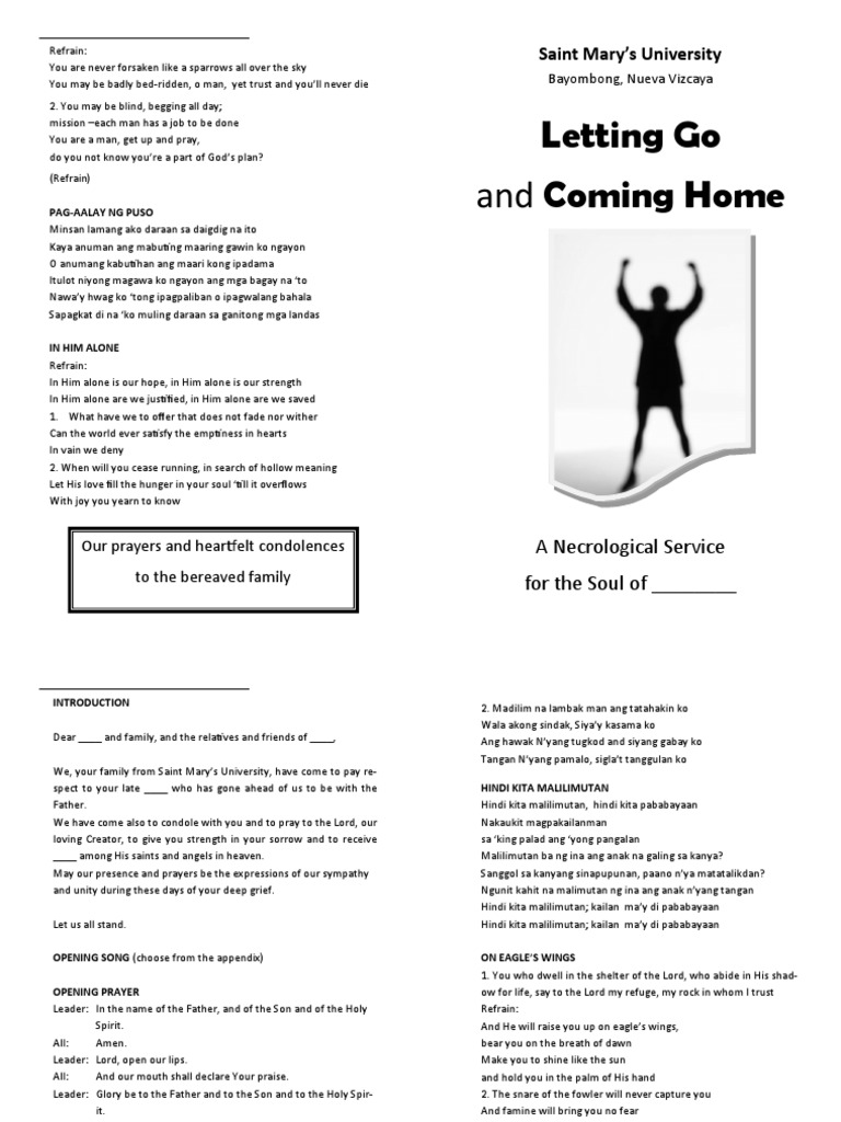 Necrological Service Pdf God The Father Eternal Life Christianity