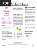 Fisher Healthcare Sure Vue Signature Mono Test Kit Instruction Sheet ...