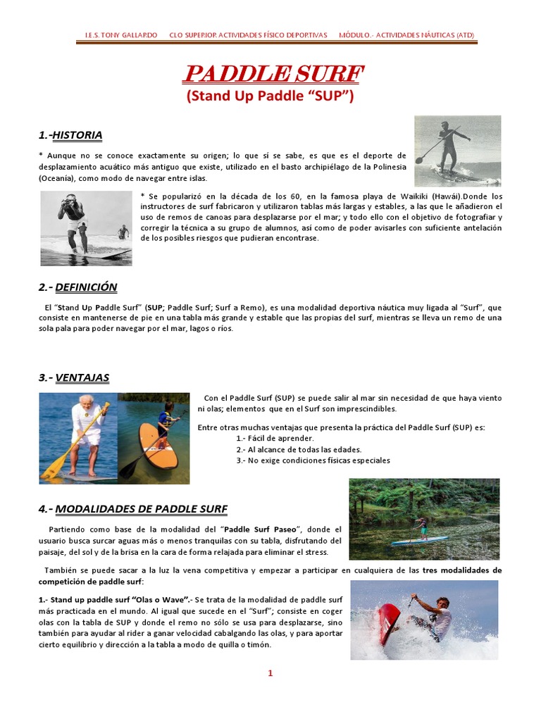 Rutina de estiramientos para paddle surf