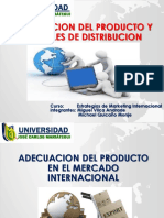 Adecuacion Del Producto y Canales