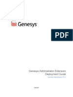Genesys Administrator Extension Deployment Guide