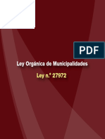LEY ORGANICA DE MUNICIPALIDADES 27972.pdf
