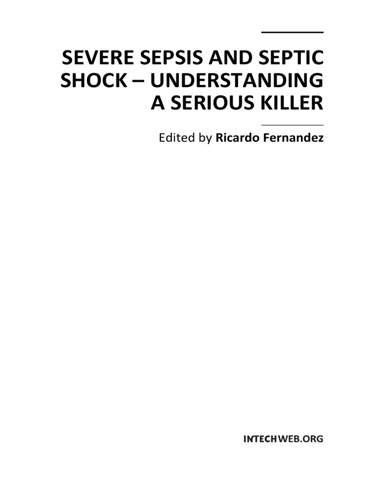 Severe Sepsis and Septic Shock - Understanding A Serious Killer PDF ...