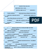 Basic Tenses and Comparative Superlative