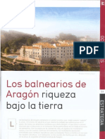 Balnearios de Aragon en la revista Estrategia