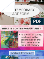Contemporary Art Form