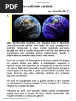 O Mundo Em Realidade Paralela