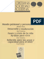 Fe Cristiana y Sociedad Moderna (T. 6) - AA - VV.