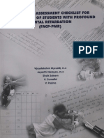 Functional Assessment Checklist For Prog PDF