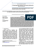 Jurnal Teknologi Dan Industri Pertanian Indonesia: Reuboh Yaitu Daging Sapi (Suhairi, 2007) - Daging