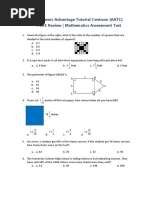 Grade 7 Math STE Reviewer | PDF | Area | Triangle