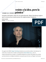 "La Gente Se Resiste A La Idea, Pero La Vida Es Solo Química" - Ciencia - EL PAÍS