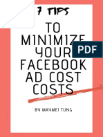7 Tips To Minimize Your Facebook Ad Costs - Maymei Tung Free Ebook