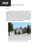 Landscape Visualization: Progress and Prospects