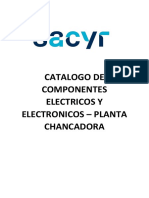 Catalogo de Componentes Sacyr