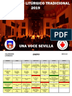 Calendario Liturgico Tradicional 2019 Una Voce Sevilla