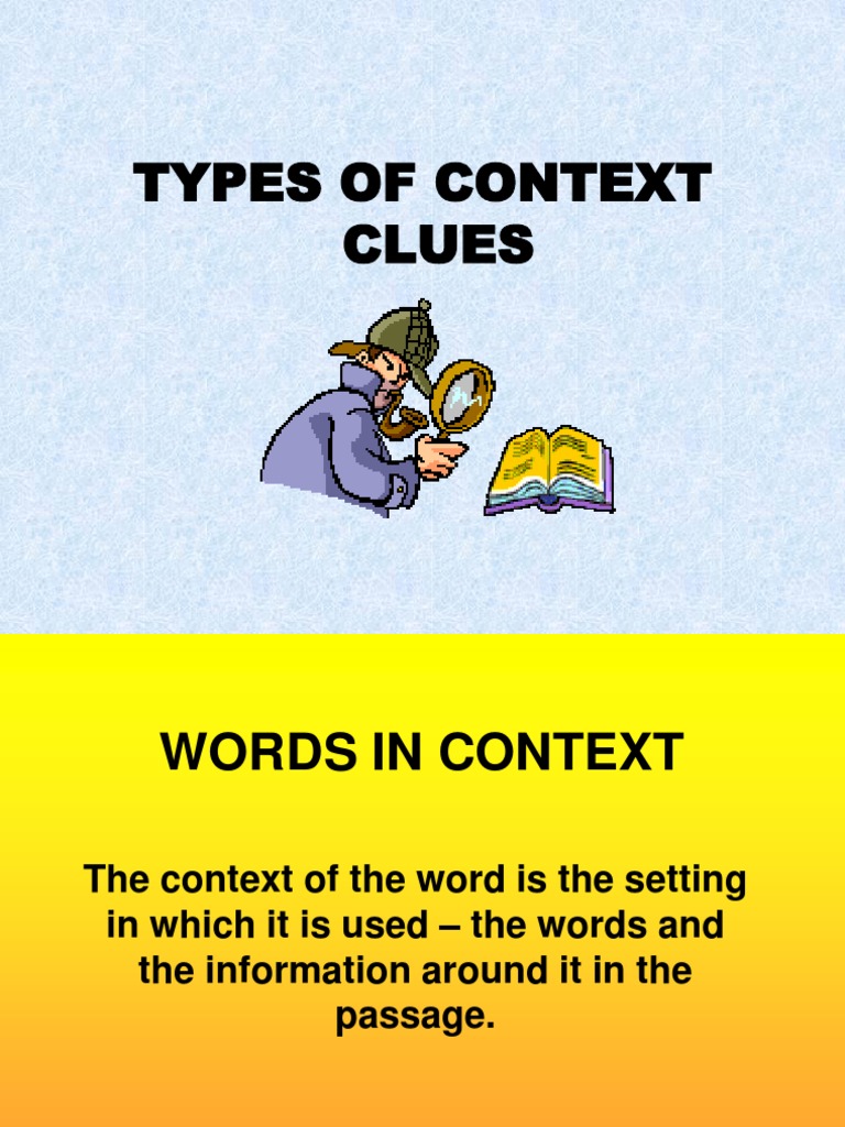 Context Clues 2 | PDF | Self-Improvement