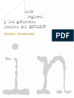 La Integracion Productiva Regional y Los Gobiernos Locales Del MERCOSUR - Estudio Situacional (1, 11-66) (Bol 6) PDF