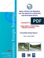 Feasibility Study Report On Gura SHP