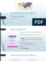 Ejemplo Tarea Semana #6tiempo Estandar y Tiempo Normal